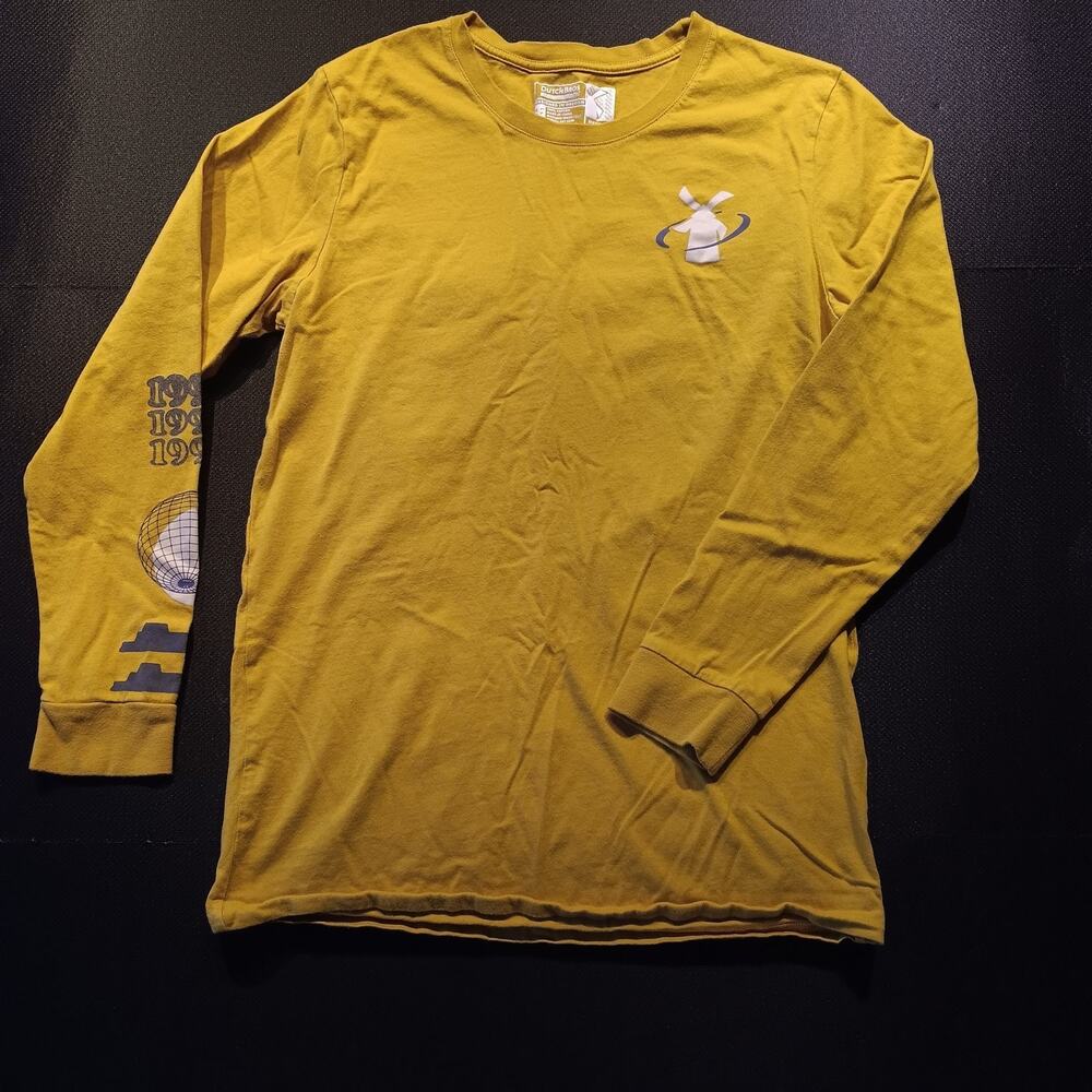 DUTCH BROS Coffee Long Sleeve T-Shirt Better World 1992 Gold Men's M